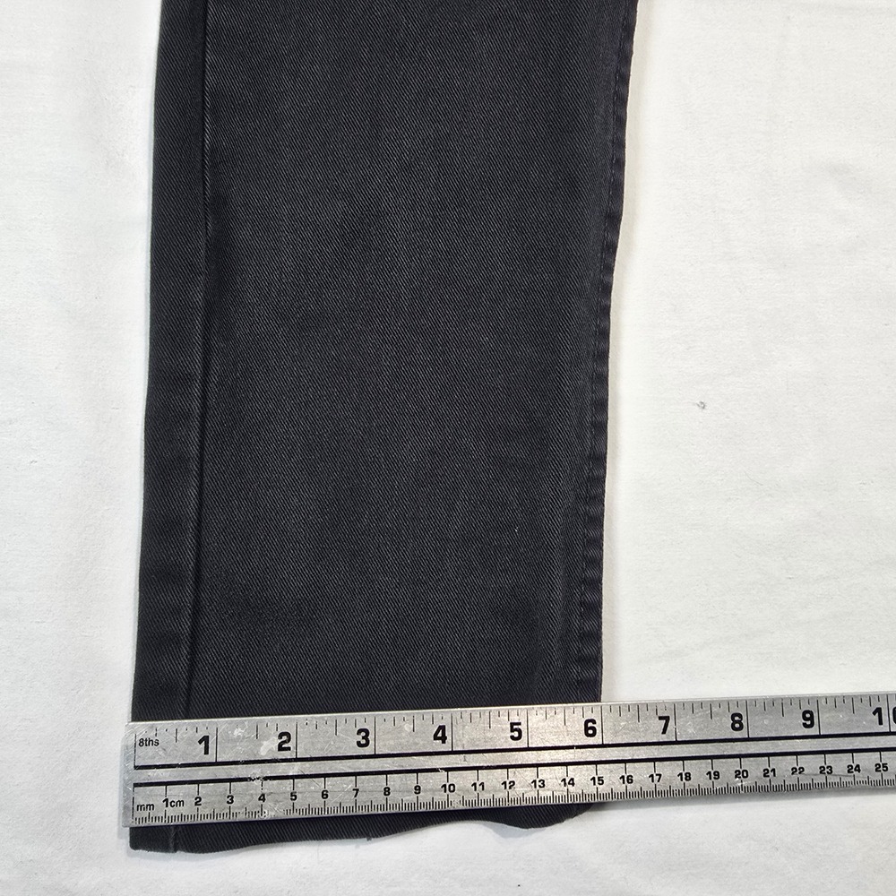 Levis 510 Skinny Fit Black Jeans Mens 33x30 Stretch Denim 05510-4173 - Picture 12 of 16